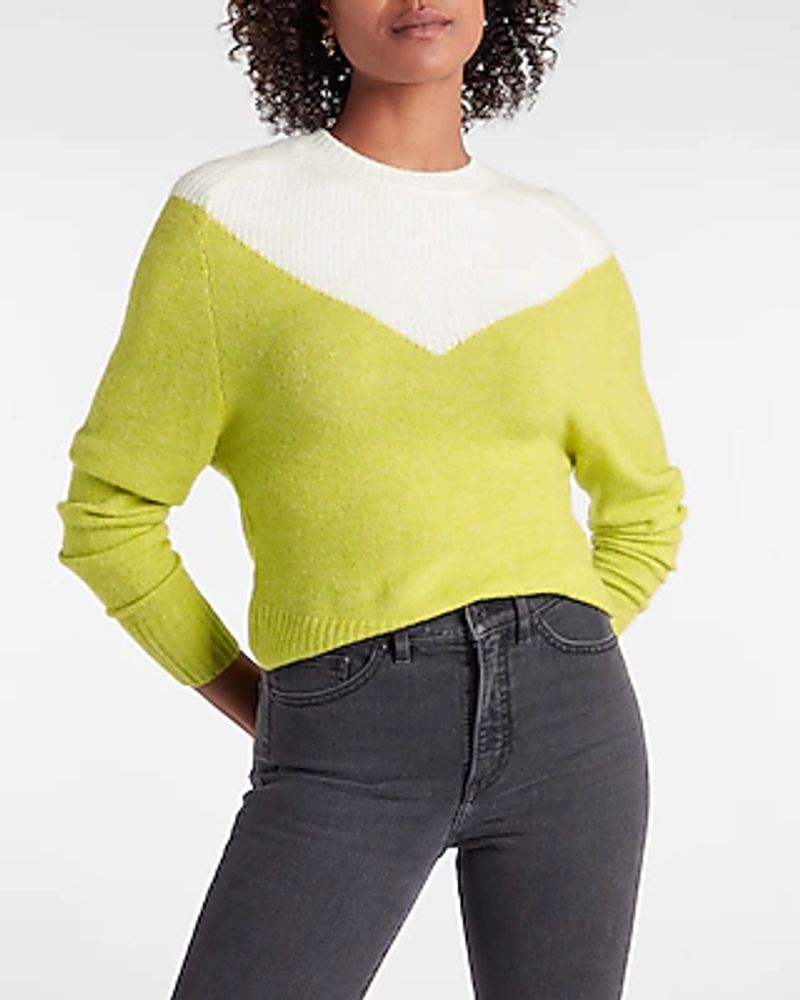 Express Color Block Dolman Sleeve 