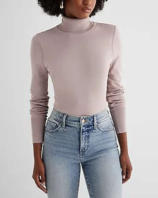 Silky Soft Fitted Turtleneck Sweater Women