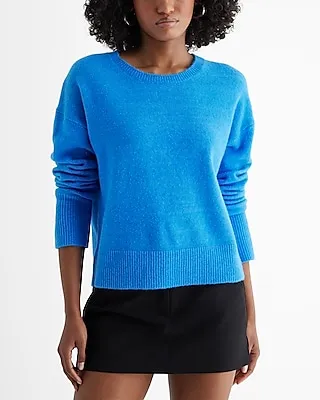 Skimming Crew Neck Sweater Blue Women's M