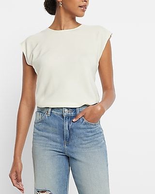 Crew Neck Gramercy Tee White Women's