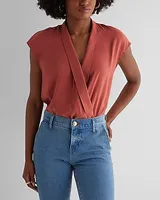 V-Neck Surplice Gramercy Bodysuit