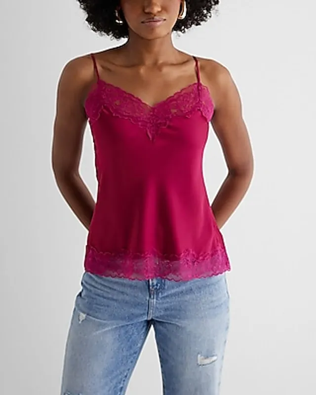 Satin V-neck Downtown Cami