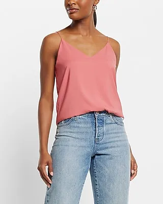 V-Neck Downtown Cami Pink Women's XS