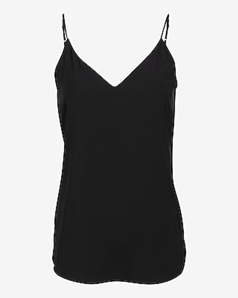 V-Neck Downtown Cami Black Women's XL