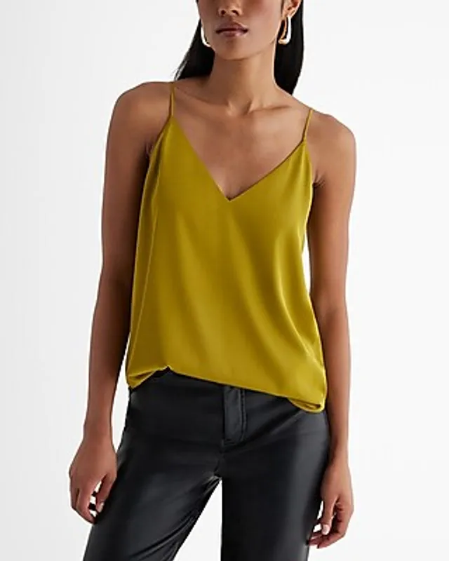 Satin V-neck Downtown Cami