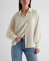 Dolman Long Sleeve Portofino Shirt Neutral Women's XL