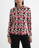 Relaxed Printed Portofino Shirt Multi-Color Women's M