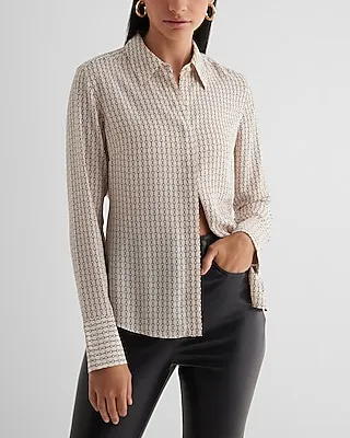 Slim Printed Portofino Shirt