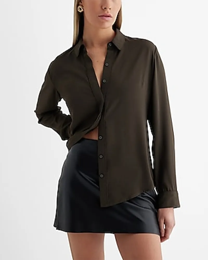 Relaxed Portofino Shirt Green Women's