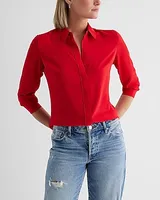 Relaxed Portofino Shirt Red Women's XL