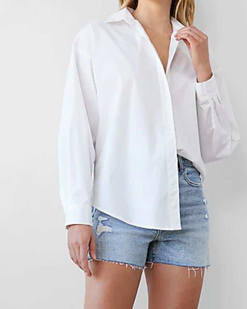 Poplin Boyfriend Portofino Shirt Women's