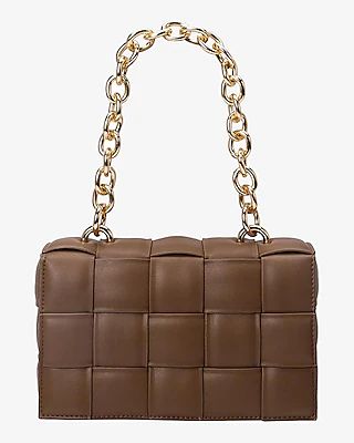 Melie Bianco Anya Faux Leather Shoulder Bag Women's Brown