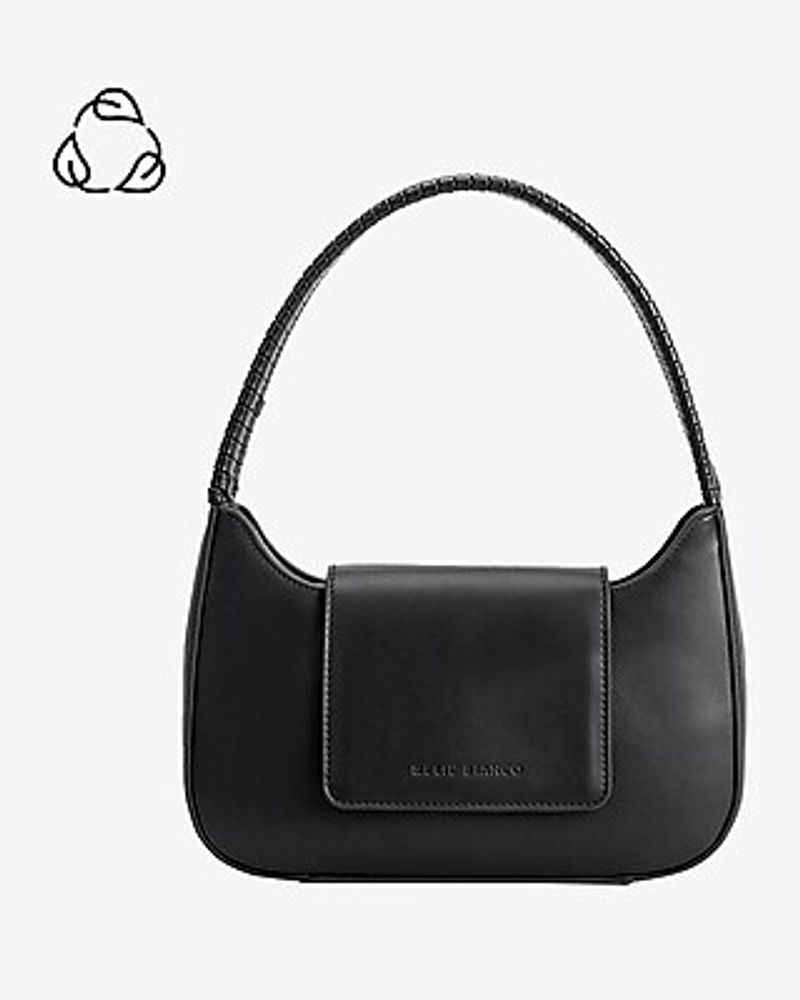 Forever 21 Women's Faux Patent Leather/Pleather Crossbody Bag in Black | F21