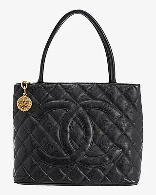 Chanel Deauville Medium Tote Bag Authenticated By Lxr