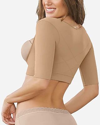 Leonisa Invisible Super Comfy Upper Arm Shaper Compression Vest Neutral Women's M
