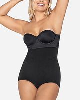 Leonisa Invisible Strapless Classic Smoothing Shaper Black Women's M