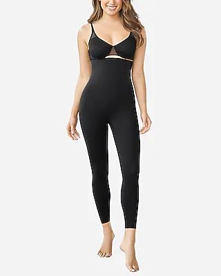 Leonisa Extra High Waisted Firm Compression Legging Black Women's L