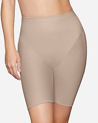 Leonisa Firm Compression Butt Lifter Shaper Short White Women's M