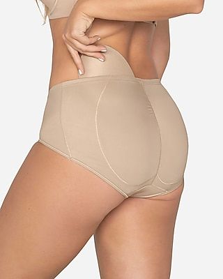 Leonisa Classic Butt Lifter Shaper Panty White Women's L
