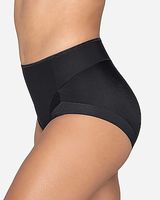 Leonisa High-Cut Seamless Shaper Brief Black Women's L