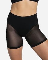 Leonisa Truly Undetectable Sheer Shaper Short Black Women's XL