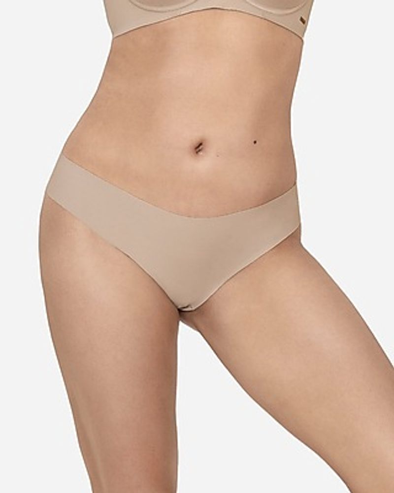 Express Leonisa No Ride-Up Seamless Thong Neutral Women's M