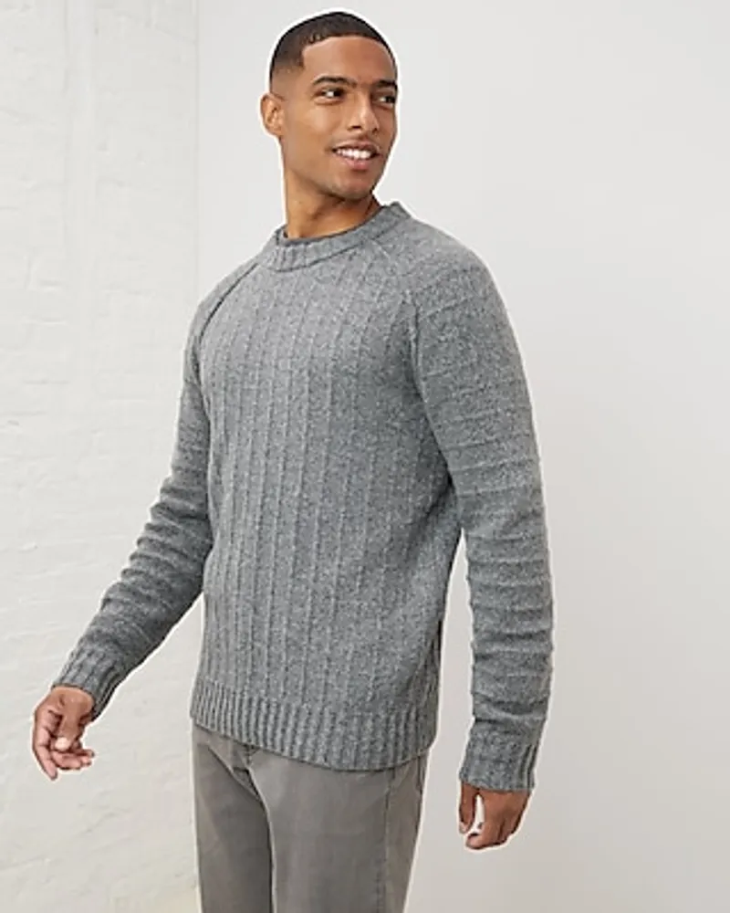 Upwest Warm-Up Crew Neck Sweater Gray Men's L