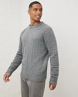 Upwest Warm-Up Crew Neck Sweater Gray Men's