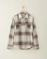 Upwest Ecohemp Flannel Button Down Shirt Men