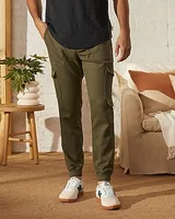 Upwest Mid Rise Hemp Utility Cargo Pant Green Men's XS