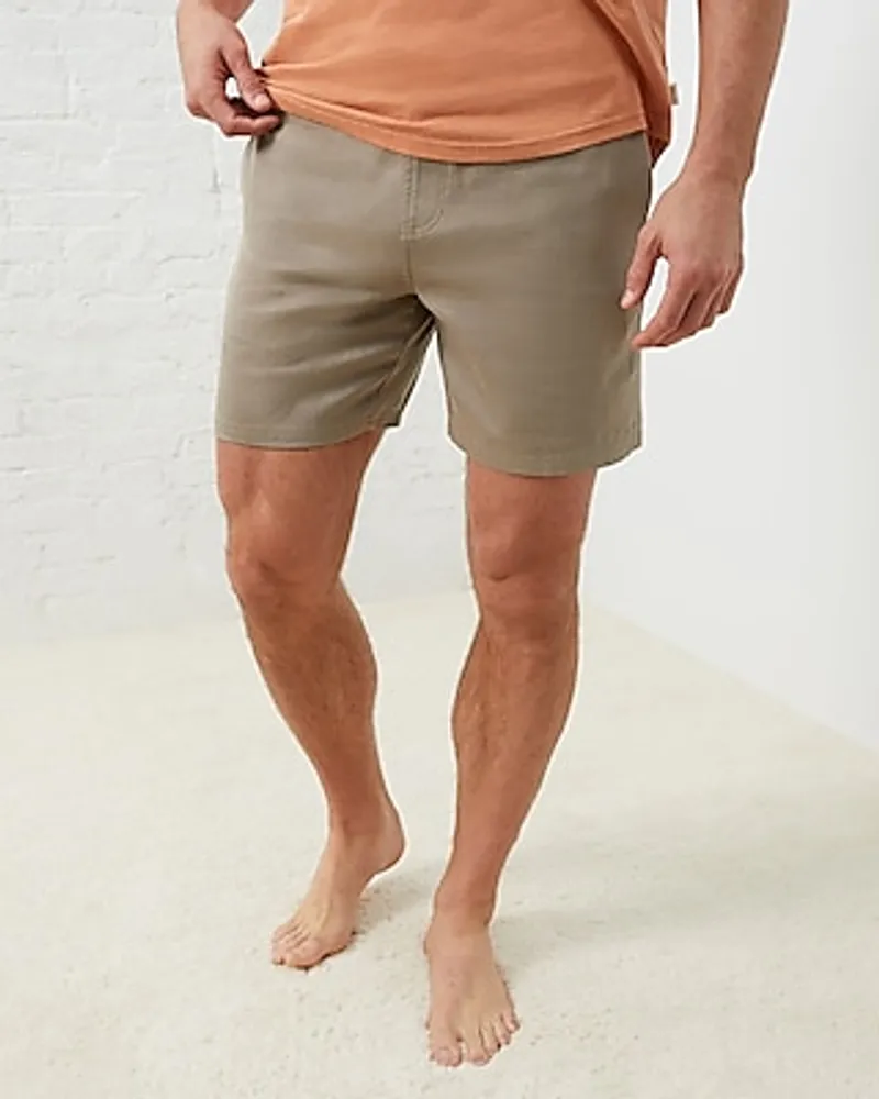 Upwest Ecohemp Twill Shorts Brown Men's S