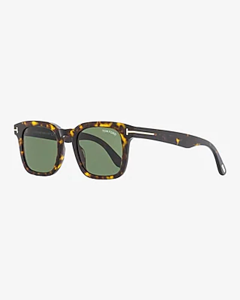 Express Tom Ford Dax Square Sunglasses Men's Brown | Plaza Las Americas