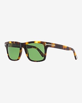 Tom Ford Buckley Rectangular Sunglasses Men's Brown