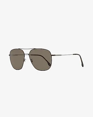 Hugo Boss Pilot Sunglasses Men's Brown