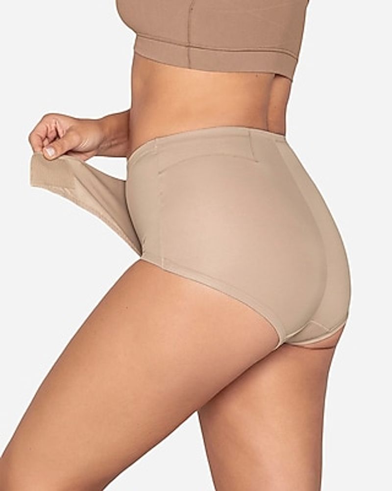 Express Leonisa Firm Compression Postpartum Panty With Adjustable Belly  Wrap
