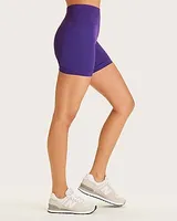 Alala Barre Seamless Biker Short Purple Women's M