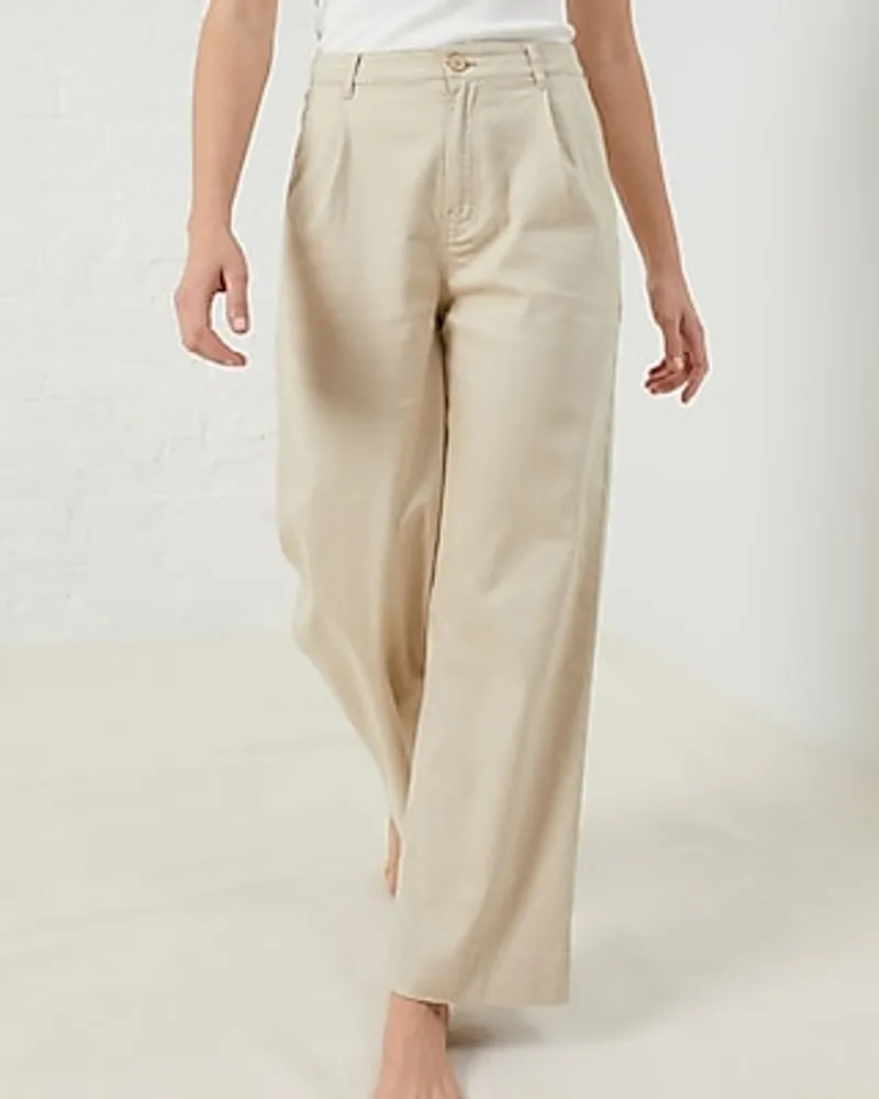 Upwest Ecohemp Tencel High Waisted Pleated Pant Women