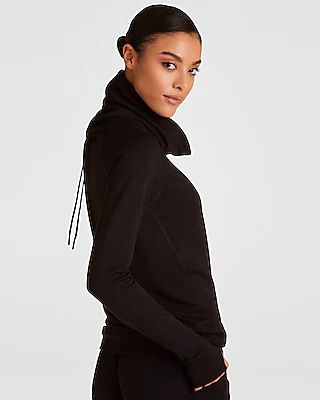 Alala Fleece Pullover Sweatshirt Black Women's S
