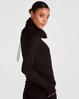 Alala Fleece Pullover Sweatshirt Black Women's XS