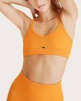 Alala Barre Cami Seamless Bra Orange Women's L