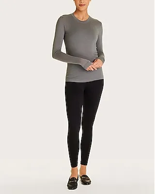 Alala Washable Cashmere Long Sleeve Crew Tee