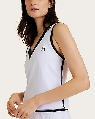 Alala Relaxed Slightly Crop Tennis Top White Women's