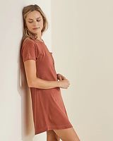 Casual Upwest The Perfect T-Shirt Dress Red Women's S