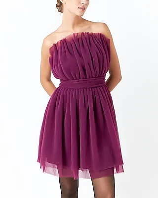 Cocktail & Party Endless Rose Strapless Tulle Mini Dress Women