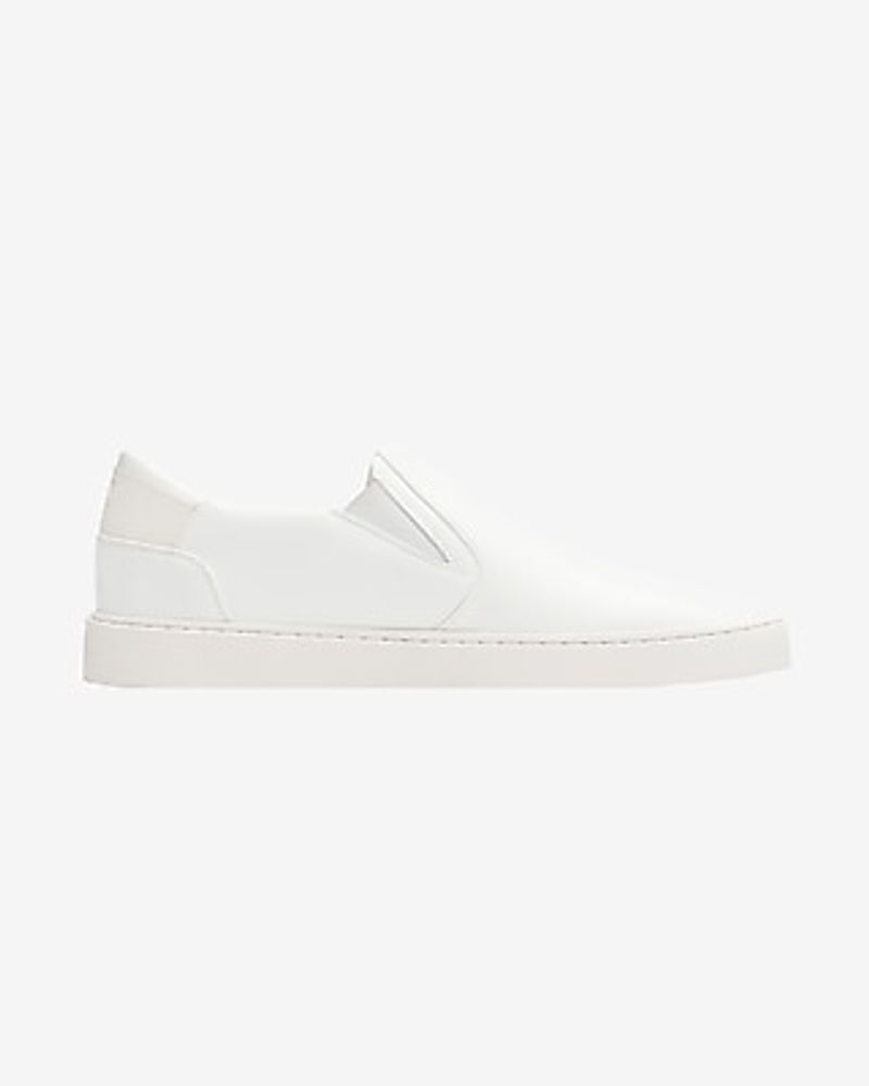 Thousand Fell White Slip On Sneakers White Women's 8