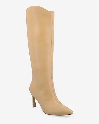 Journee Collection Rehela Multi-Calf Size Heeled Tall Boots Women's
