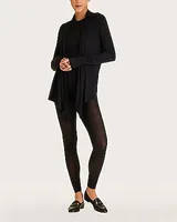 Alala Washable Cashmere Wrap Cardigan Black Women's S