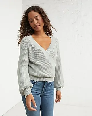 Upwest Weekend Wrap Cropped Sweater Women