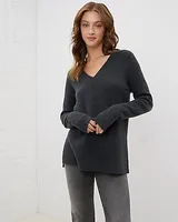 Upwest Comfy V-Neck Relaxed Sweater Women's XS