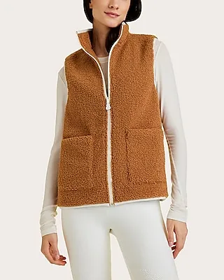 Alala Reversible Ski Vest Brown Women's S